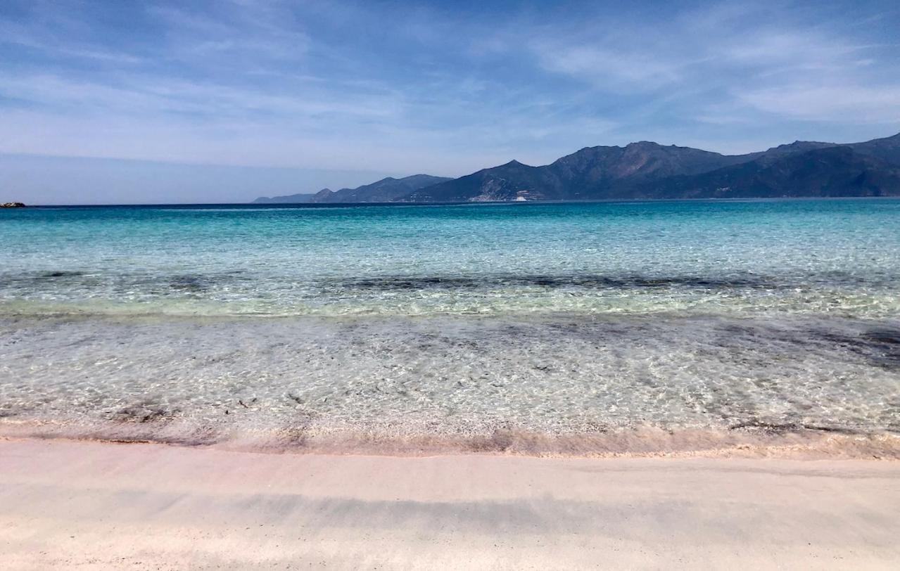 Studio, Vue Sur Mer Et Montagne Saint-Florent  Exterior foto